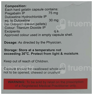 Prixain D 75/30 Mg Capsule 10
